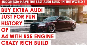 BEST AUDI IN THE WORLD PART I - AUDI A4 80 RED, A4 WITH R8 ENGINE - RS5